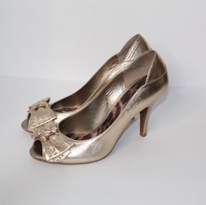 Gianni Bini peekaboo heels